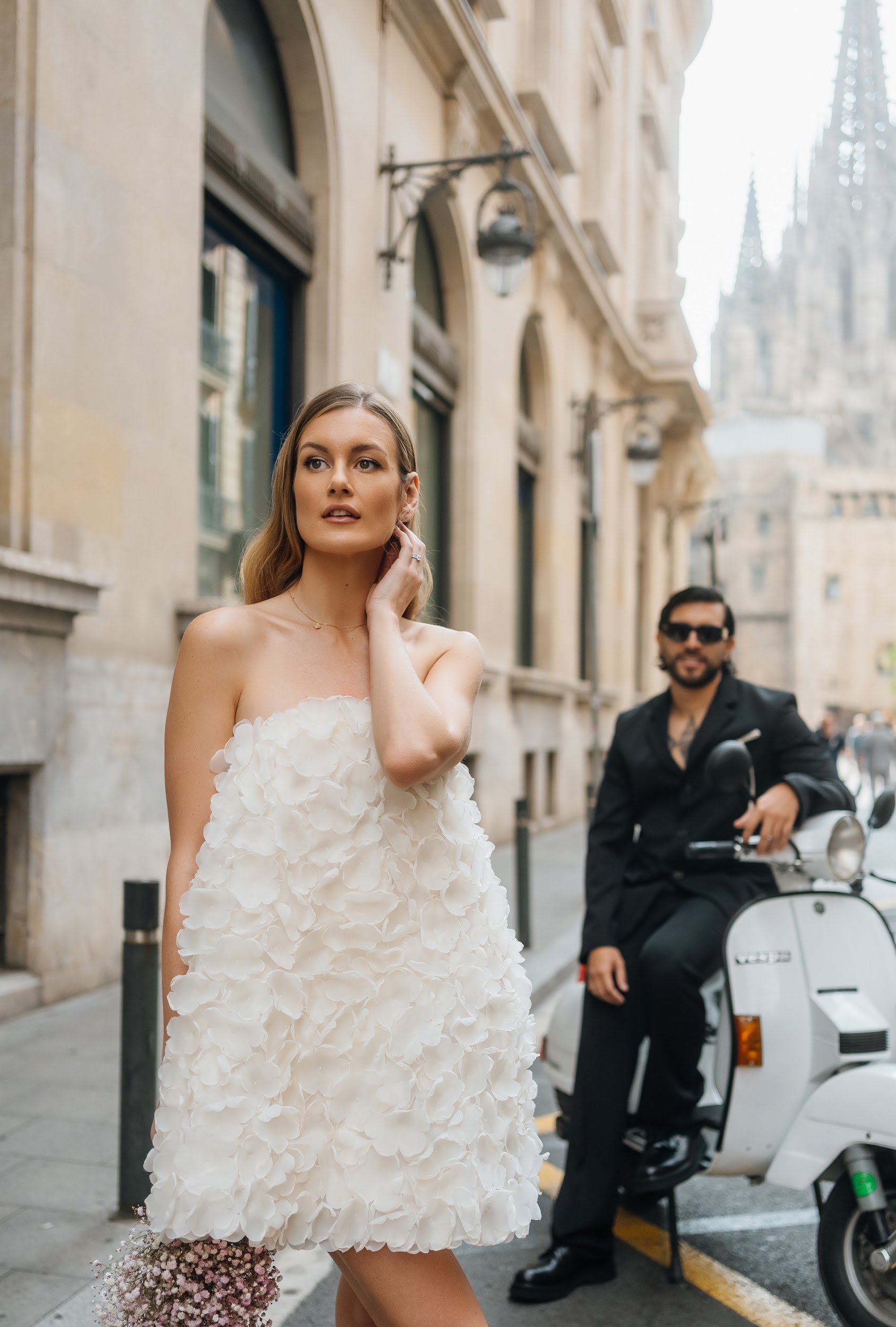 Gothic quarter photoshoot barcelona