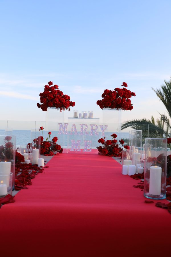 terrace proposal decoration Barcelona luxury setup